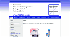 Desktop Screenshot of fischer-cnc.de